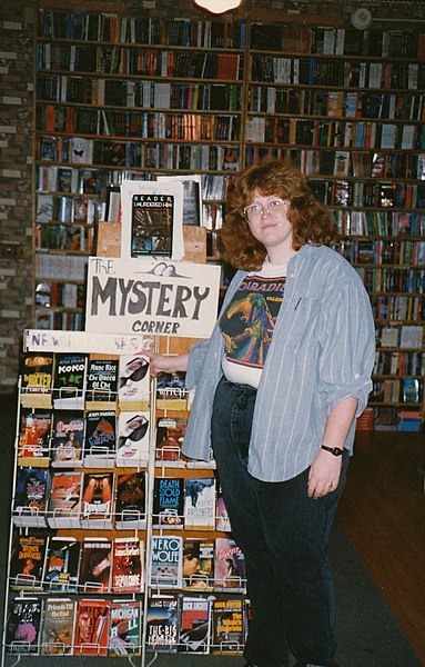 File:Nancy A Collins Oregon Bookstore1989.jpg