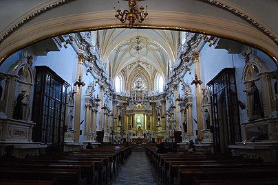 Iglesia del monasterio de San Gabriel de Cholula.