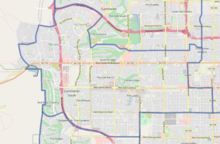 Closeup map of District 8 Nevada Senate District 8.png