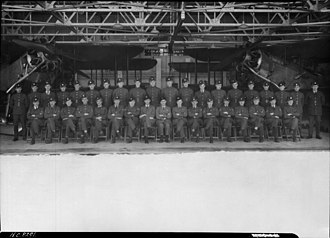 No. 3 Squadron personnel in front of their Wapitis, 1938 No 3 Squadron RCAF personnel 1938.jpg