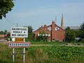 Noordpeene (Nord, Fr) city limit sign.JPG