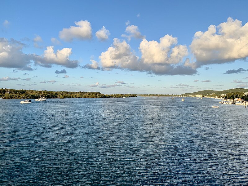 File:Noosa River seen downstream from Noosa Boathouse, Noosaville, Queensland.jpg