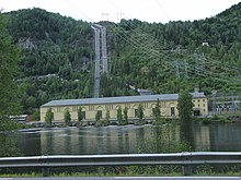 Nore I -vesivoimalaitos vuodelta 1928.