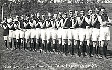 North Launceston Football Club, NTFA premiers in 1923 North Launceston FC 1923.jpg