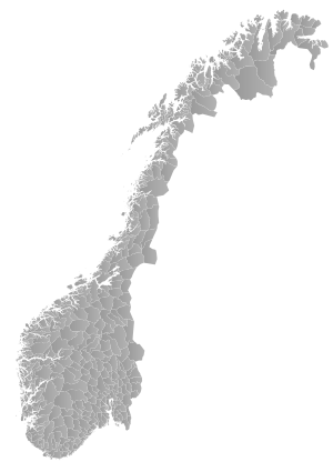 Map of municipalities (2020) Norway municipalities 2020 blank.svg