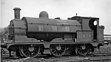 EX-L&YR 0-6-0 saddle-tank No. 11429 at Low Moor Locomotive Depot 25 May 1947 Oakenshaw Low Moor Locomotive Depot geograph-2823538-by-Ben-Brooksbank.jpg