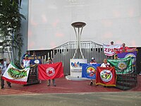 Official handover turnover of Palarong Pambansa Flag (Rizal, Metro Manila; 2023-08-05) E911a 17.jpg