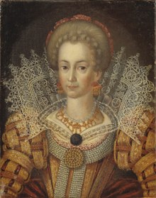 Okänd kvinna, tidigare kallad Cecilia Vasa, 1540-1627, prinsessa av Sverige markgrevinna av Ba - Nationalmuseum - 15111.tif