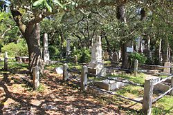 Old Burying Ground Beaufort ، کارولینای شمالی. JPG