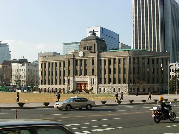 Seoul Metropolitan Library (1925), designed by Nagasaburo Iwai