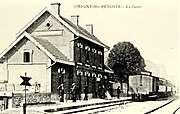 Station Origny-Sainte-Benoite in 1920