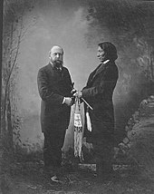 Marsh and Lakota Chief Red Cloud in New Haven, Connecticut, c. 1880 Othniel C Marsh and Red Cloud in New Haven Connecticut.jpg