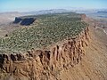 Stolové hory v oblasti Monument Valley