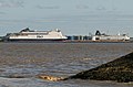 Pride Of Rotterdam docked in Hull, to the right the Pride Of Bruges can be seen.