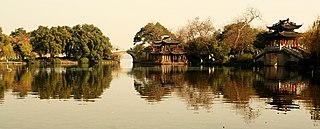 West Lake Lake in Hangzhou, China