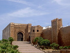 La Kasbah des Oudayas à Rabat.