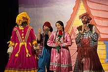 Performers at a pantomime in Victoria, Australia Pantomime Performers.jpg
