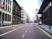 Park Row, looking towards Cookridge Street and The Headrow Park Row, Leeds - geograph.org.uk - 511016.jpg