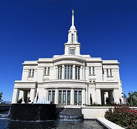 Havainnollinen kuva artikkelista Payson Mormon Temple