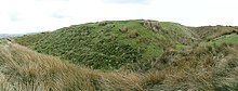 Ditch and bank of Penlle'r Castell Penlle'r Castell settlement, Betws Mountain - geograph.org.uk - 148931.jpg