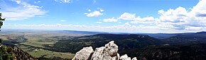 Panoramic view from Tooth of Time