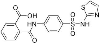 Phthalylsulfathiazole chemical compound