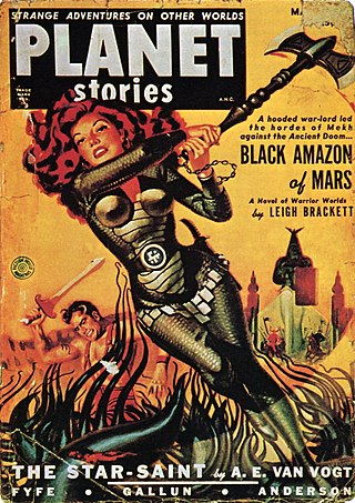 <i>Planet Stories</i> 20th-century American pulp science fiction magazine