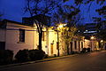 Vista de las viviendas de la calle Capellán Abarzúa.