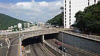 Pok Fu Lam Road near Queen Mary Hospital towards North.JPG