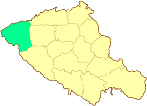 Переяславский уезд на карте