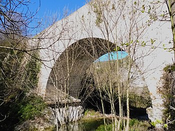 Pont Saint Claude sur l'Huveaune à Auriol
