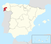 Pontevedra en Espagne (plus les Canaries) .svg