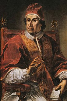 Pope Clement XI – Pier Leone Ghezzi (c. 1708).jpg