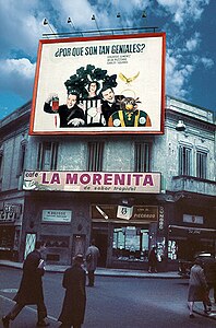 Vista de ¿Por qué son tan geniales? de Edgardo Giménez, Dalila Puzzovio y Carlos Squirru, 1965.