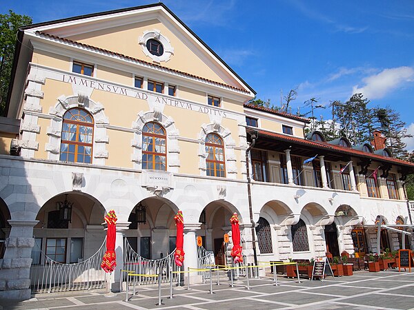 Image: Postojna cave mansion