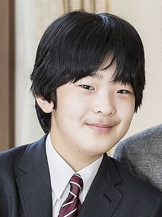 <span class="mw-page-title-main">Prince Hisahito of Akishino</span> Japanese prince (born 2006)