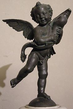 Putto cu delfin de verrocchio 02.JPG