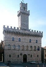 Palazzo Comunale in Piazza Grande, Montepulciano (Siena)