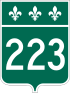 Route 223 shield