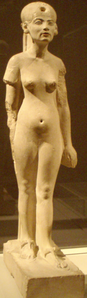 Statuette de Néfertiti, Ägyptisches Museum, Berlin.