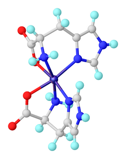 Transition metal imidazole complex