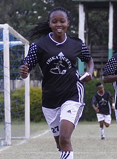 Rachael Muema Kenyan association football player