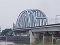Railwaybridge with bikeway, Nijmegen, The Netherlands.jpg