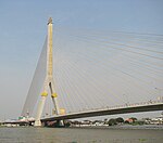 Rama VIII Cable Stayed Bridge -2 (2276727950)2.jpg