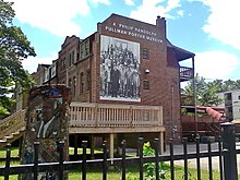 The A. Philip Randolph Pullman Porter Museum is in the Pullman District Randolph Museum.jpg