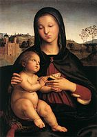 拉斐爾, Madonna and Child with the Book, 1503