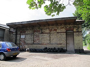 Rear of former Wheelock station building (geograph 3630074).jpg