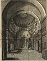 Guillaume-Joseph Grelot [fr]'s engraving 1672, looking east and showing the apse mosaic