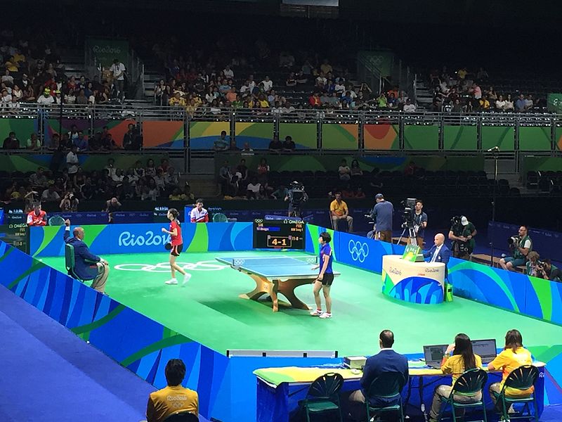 File:Rio 2016 - Table tennis women's quarter finals (29180737265).jpg