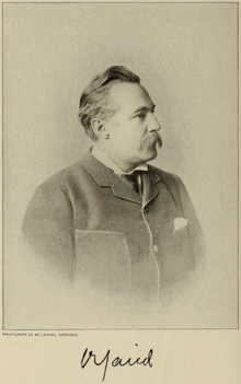 Photo of Robert Caird from the August 1897 edition of Cassier's Magazine. Robert Caird (with signature) - Cassier's 1897-08.png